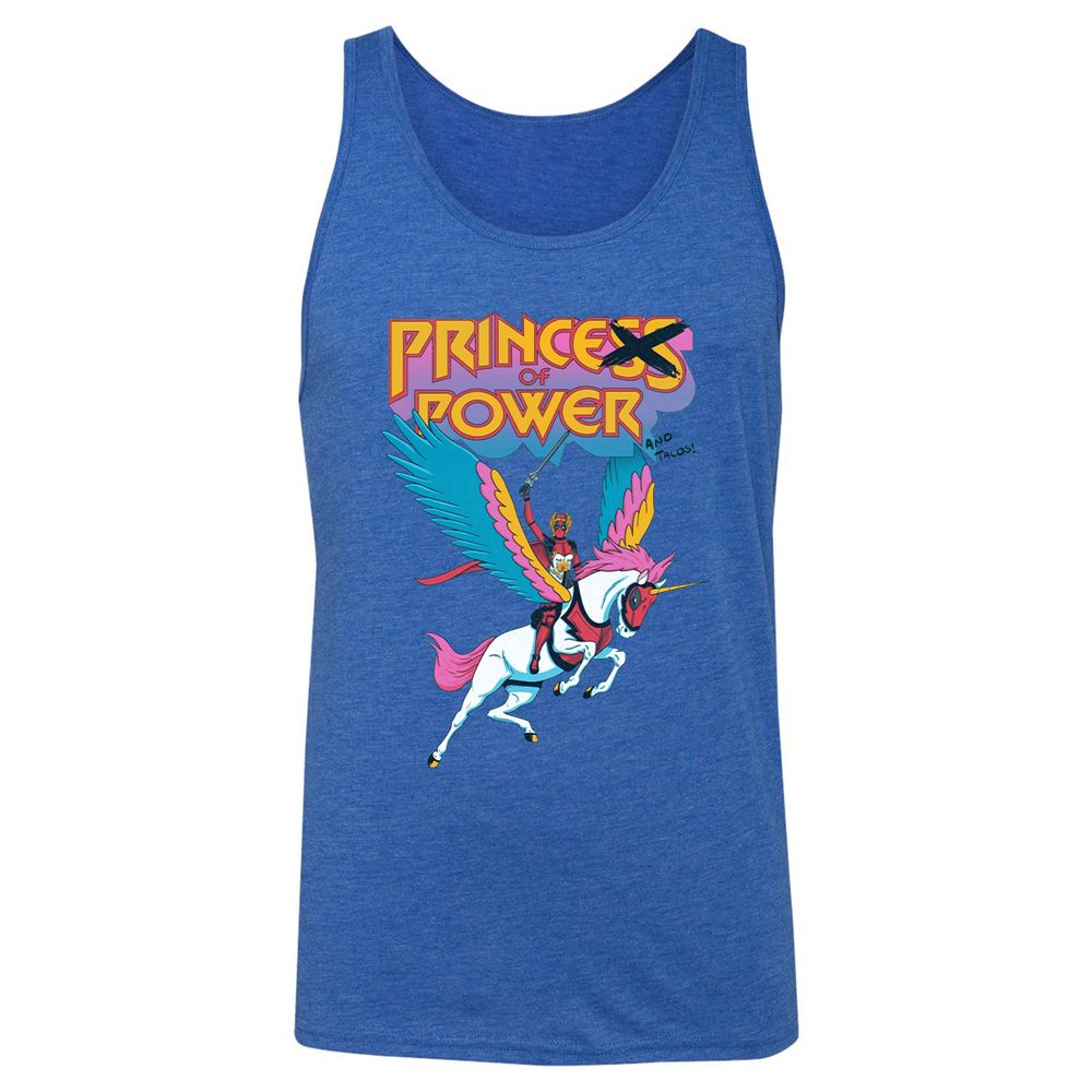 Unisex Jersey Tank - 2UBFYYLL - True Royal Triblend - 12