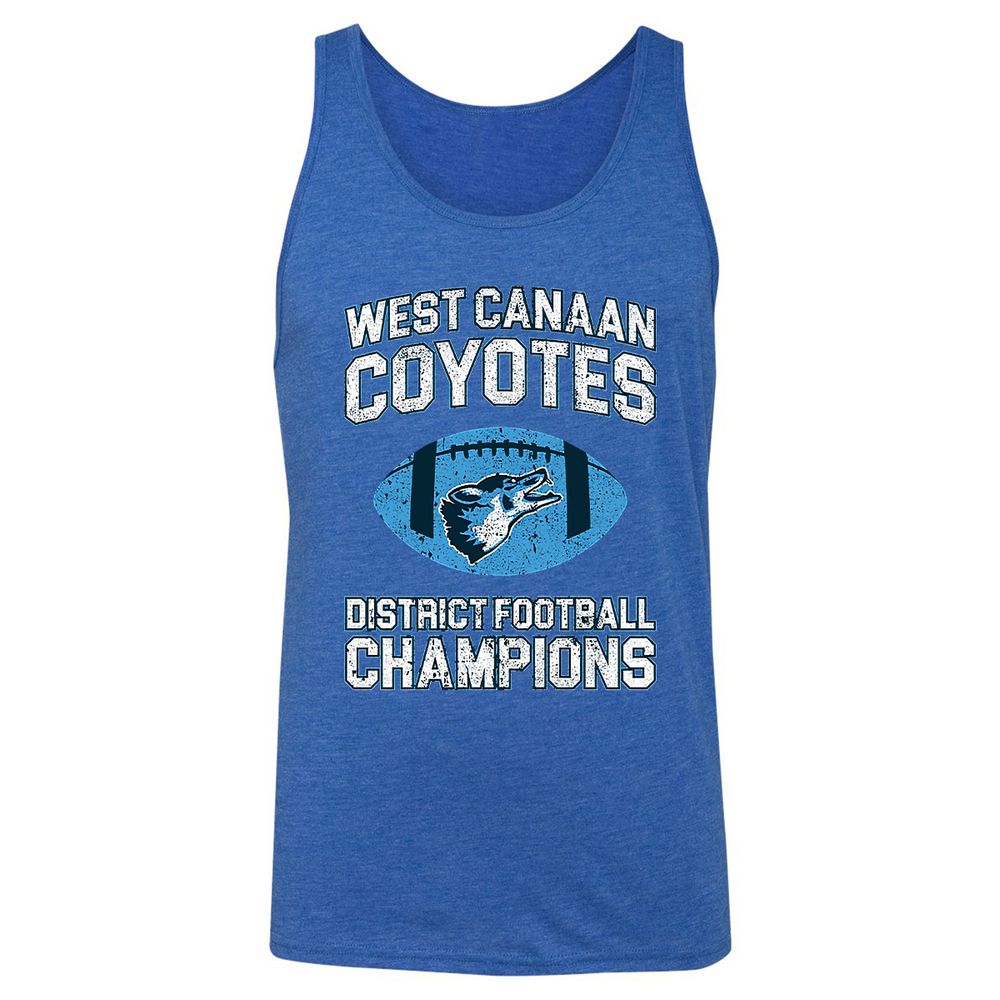 Unisex Jersey Tank - KDCFEAEH - True Royal Triblend - 12