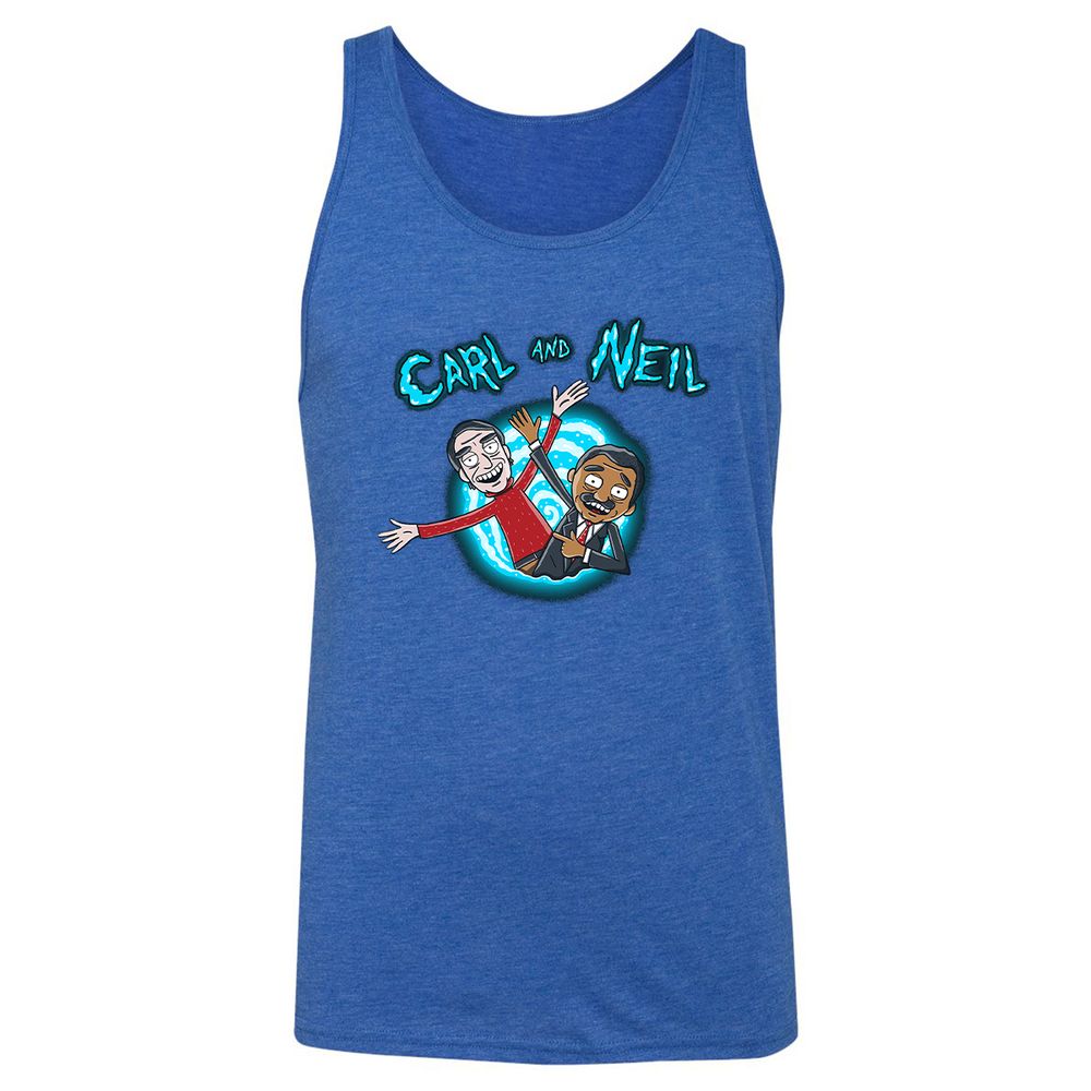 Unisex Jersey Tank - 172H3D7D - True Royal Triblend - 12