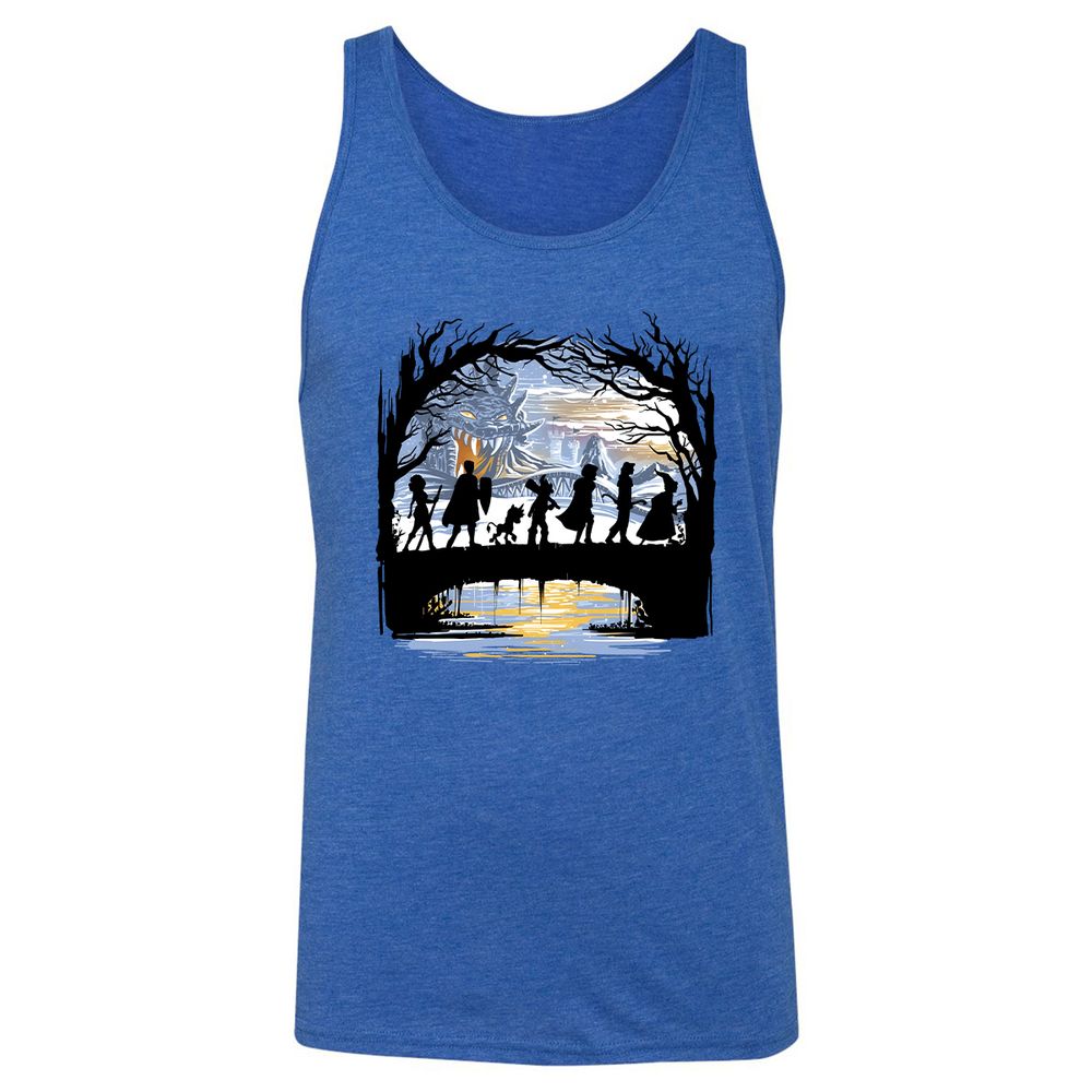 Unisex Jersey Tank - Y1VXQRZC - True Royal Triblend - 12