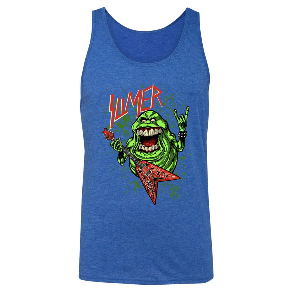 Unisex Jersey Tank - HKU598AL - True Royal Triblend - 12