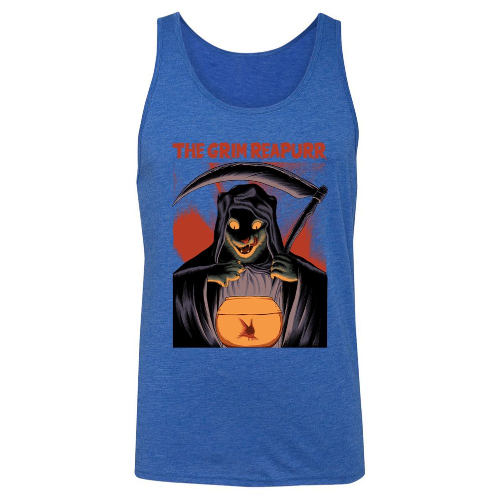 Unisex Jersey Tank - P44SB8ZG - True Royal Triblend - 12