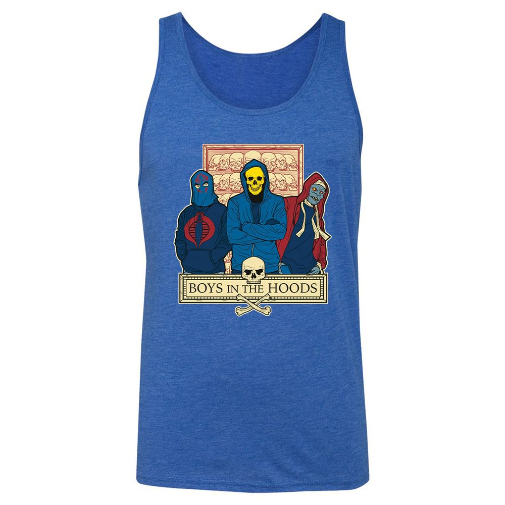 Unisex Jersey Tank - N24FY5C6 - True Royal Triblend - 12