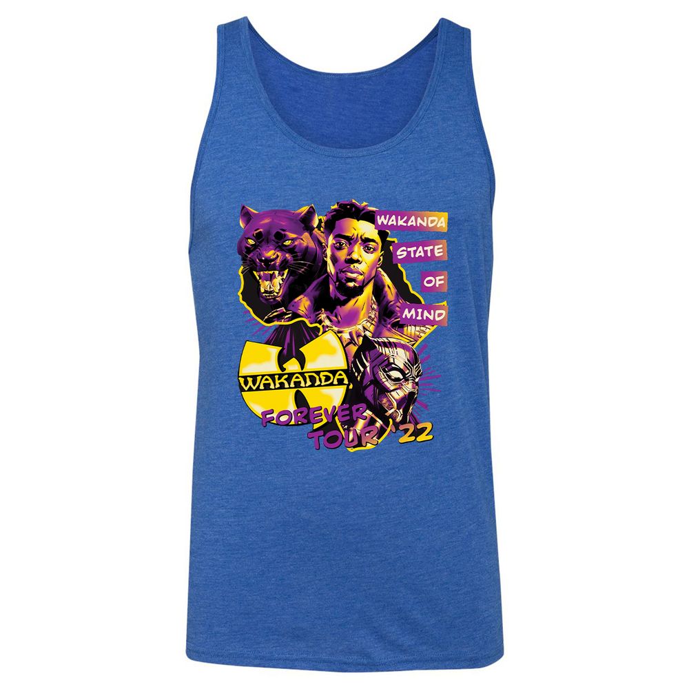 Unisex Jersey Tank - V6QJ6H7H - True Royal Triblend - 12