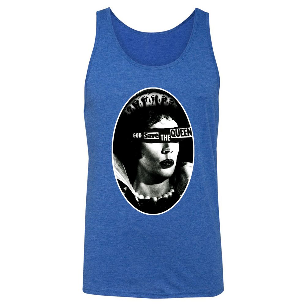 Unisex Jersey Tank - 8N7VZ1HZ - True Royal Triblend - 12