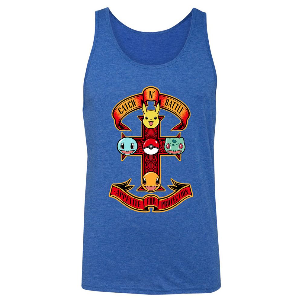 Unisex Jersey Tank - QF7K5ZSC - True Royal Triblend - 12