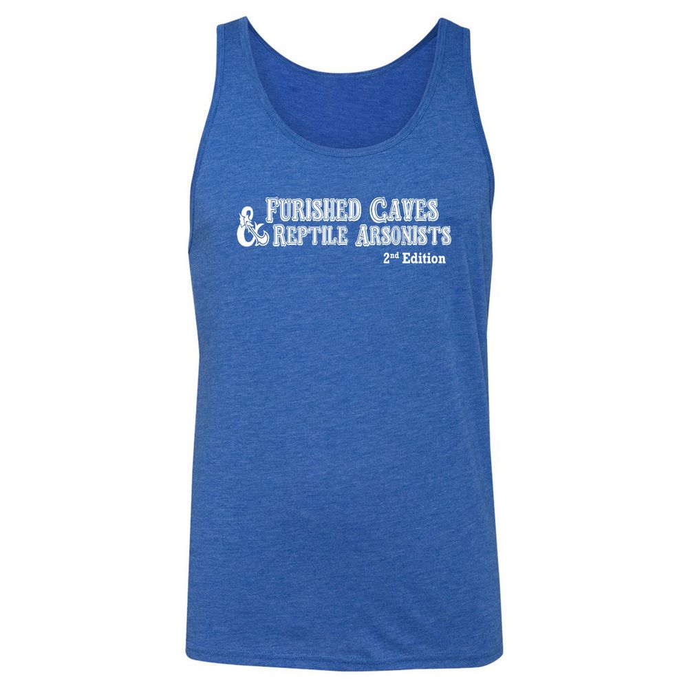 Unisex Jersey Tank - MAMYDF2H - True Royal Triblend - 12