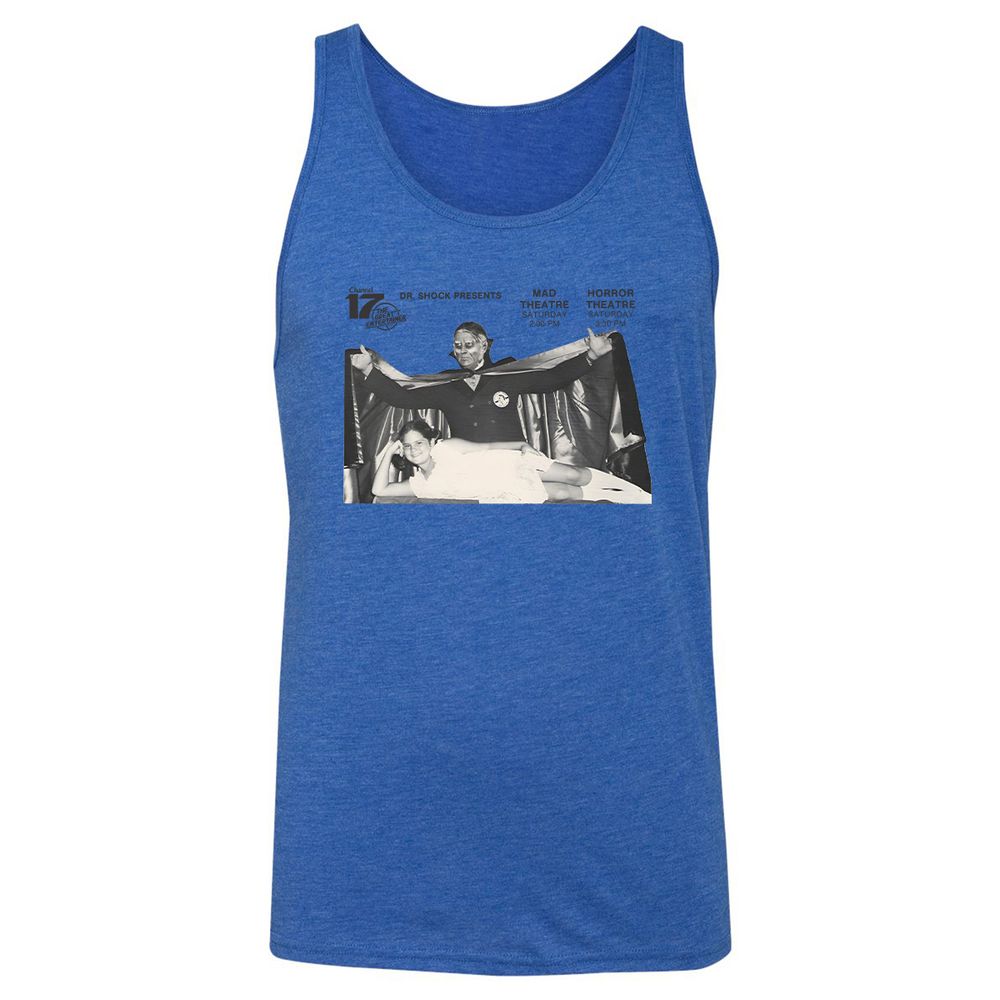 Unisex Jersey Tank - 82Y4627C - True Royal Triblend - 12