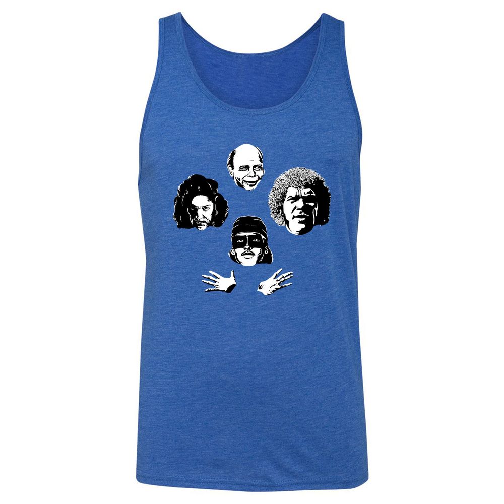 Unisex Jersey Tank - L4DSDSZN - True Royal Triblend - 12
