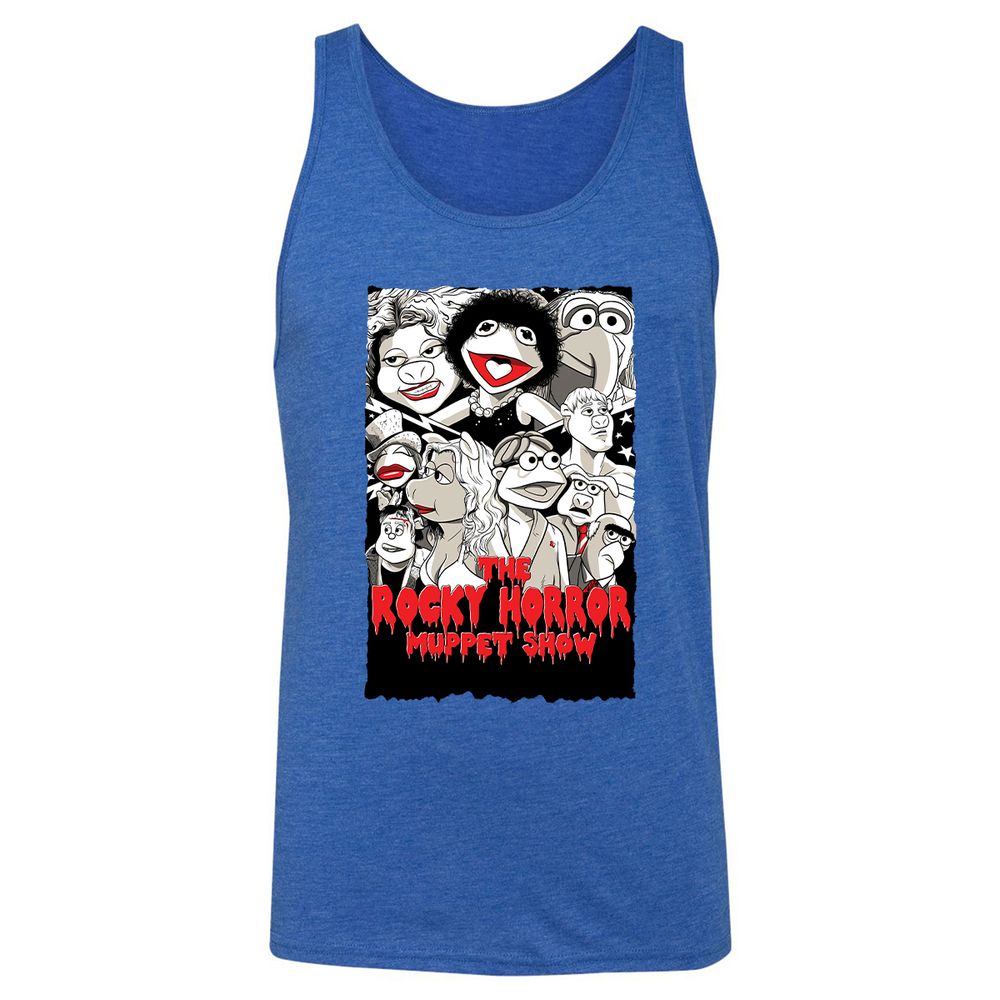 Unisex Jersey Tank - DZZXQHCR - True Royal Triblend - 12