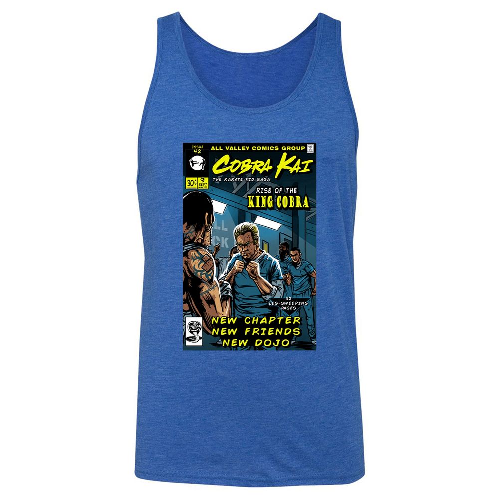 Unisex Jersey Tank - P1KKJHBM - True Royal Triblend - 12