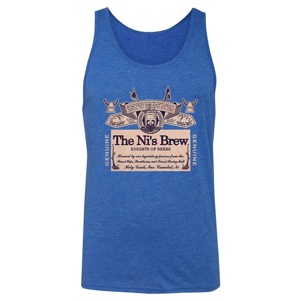 Unisex Jersey Tank - WMPWFBHD - True Royal Triblend - 12
