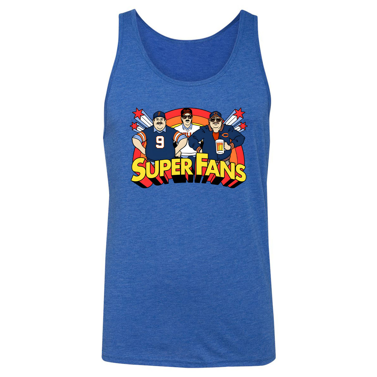 Unisex Jersey Tank - 8CWMCRH8 - True Royal Triblend - 12