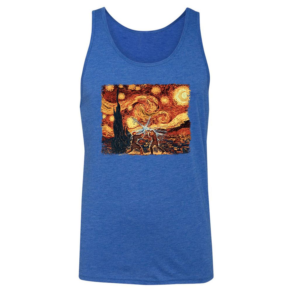Unisex Jersey Tank - MMJQZUVJ - True Royal Triblend - 12