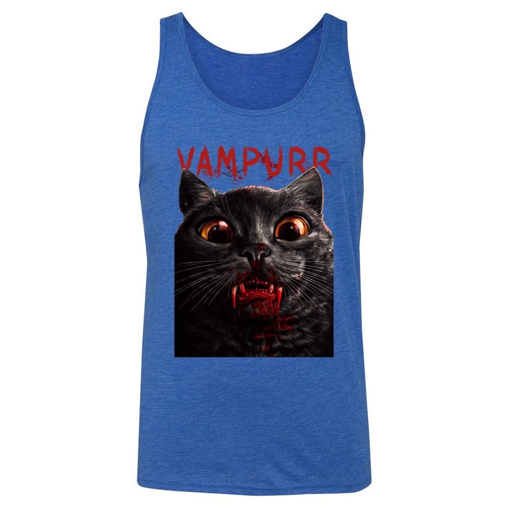 Unisex Jersey Tank - 2LAWWKZE - True Royal Triblend - 12