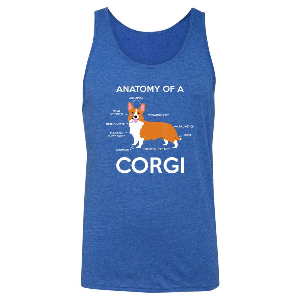Unisex Jersey Tank - M5T5VR7N - True Royal Triblend - 12