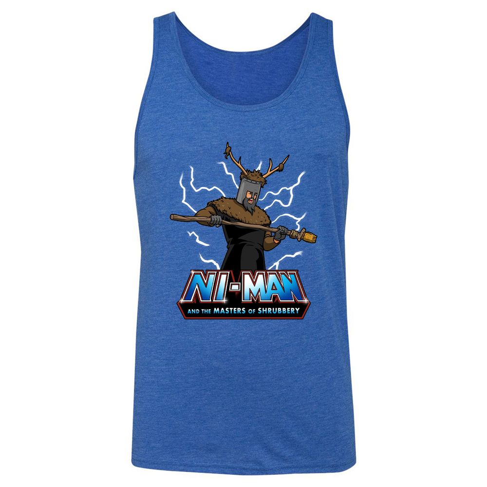 Unisex Jersey Tank - KM2483Z7 - True Royal Triblend - 12