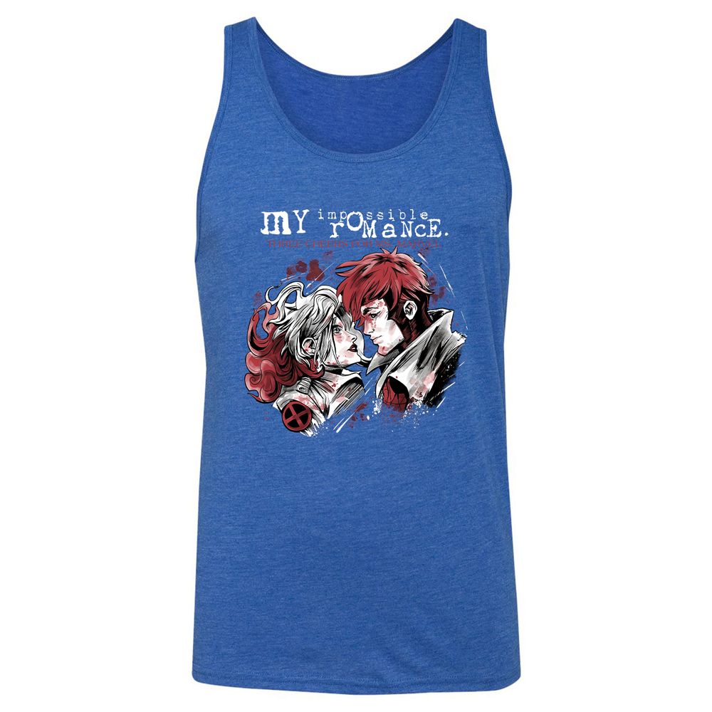 Unisex Jersey Tank - UEET3LYN - True Royal Triblend - 12