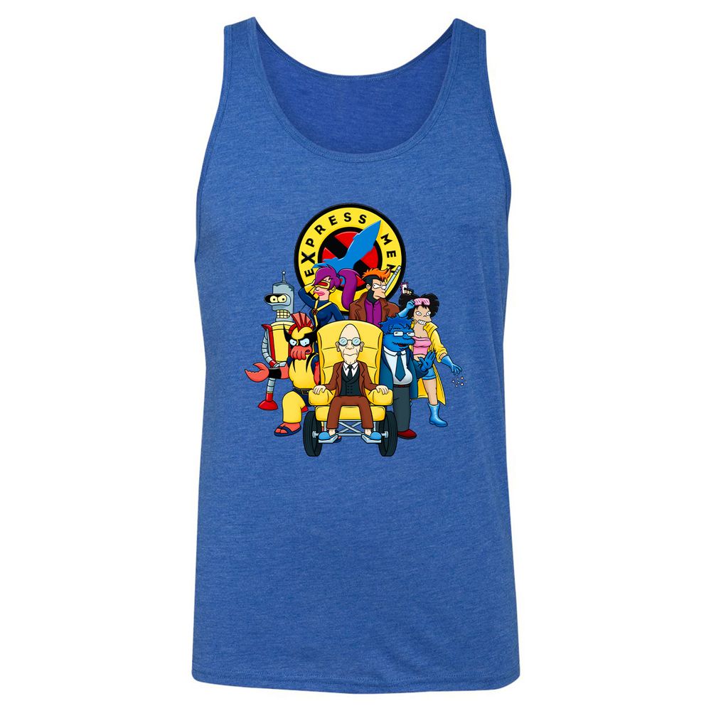 Unisex Jersey Tank - CS1C4Y4N - True Royal Triblend - 12
