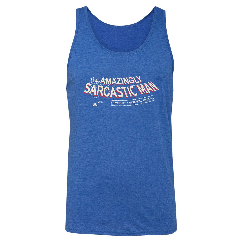 Unisex Jersey Tank - M8AHJBPJ - True Royal Triblend - 12