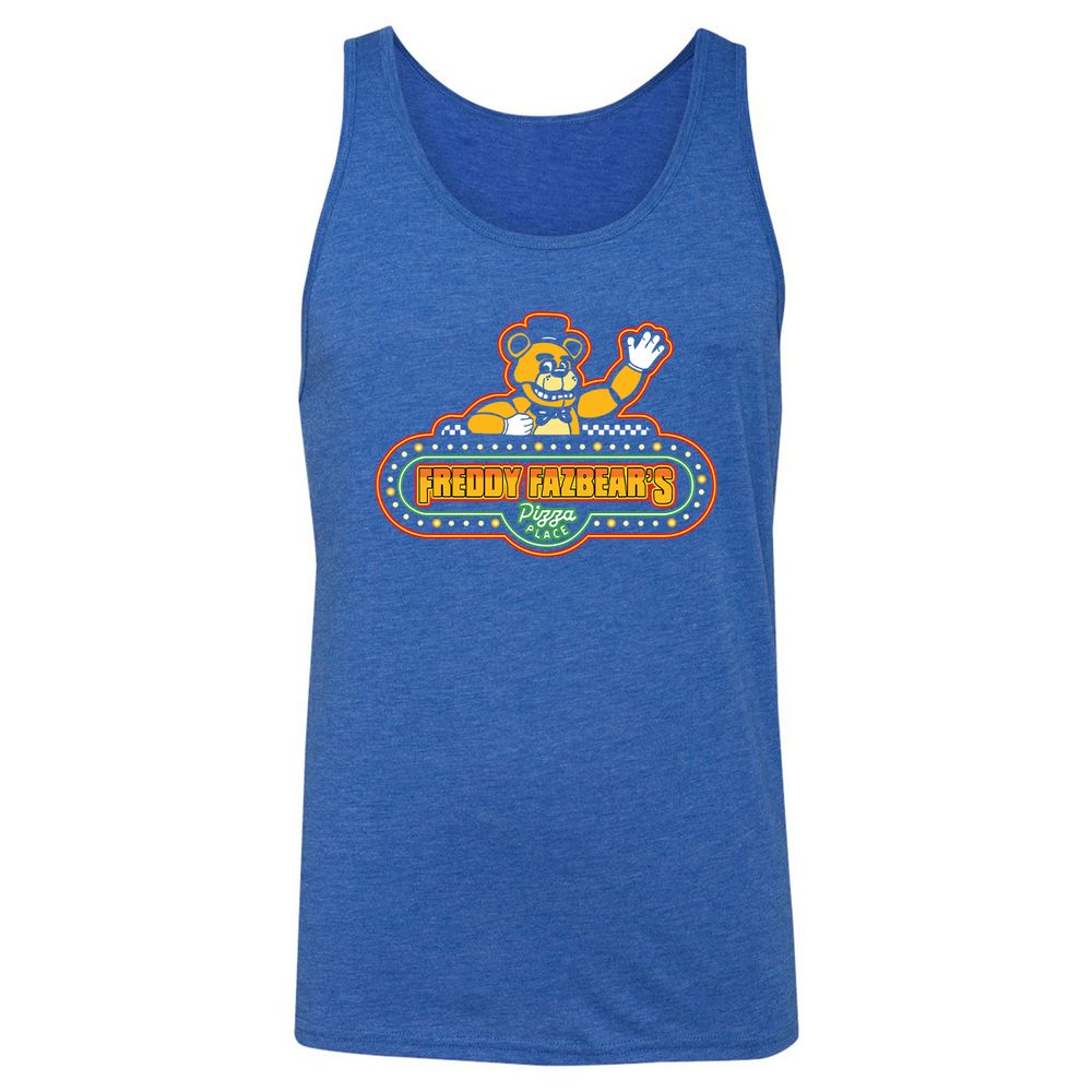 Unisex Jersey Tank - JE816RH7 - True Royal Triblend - 12