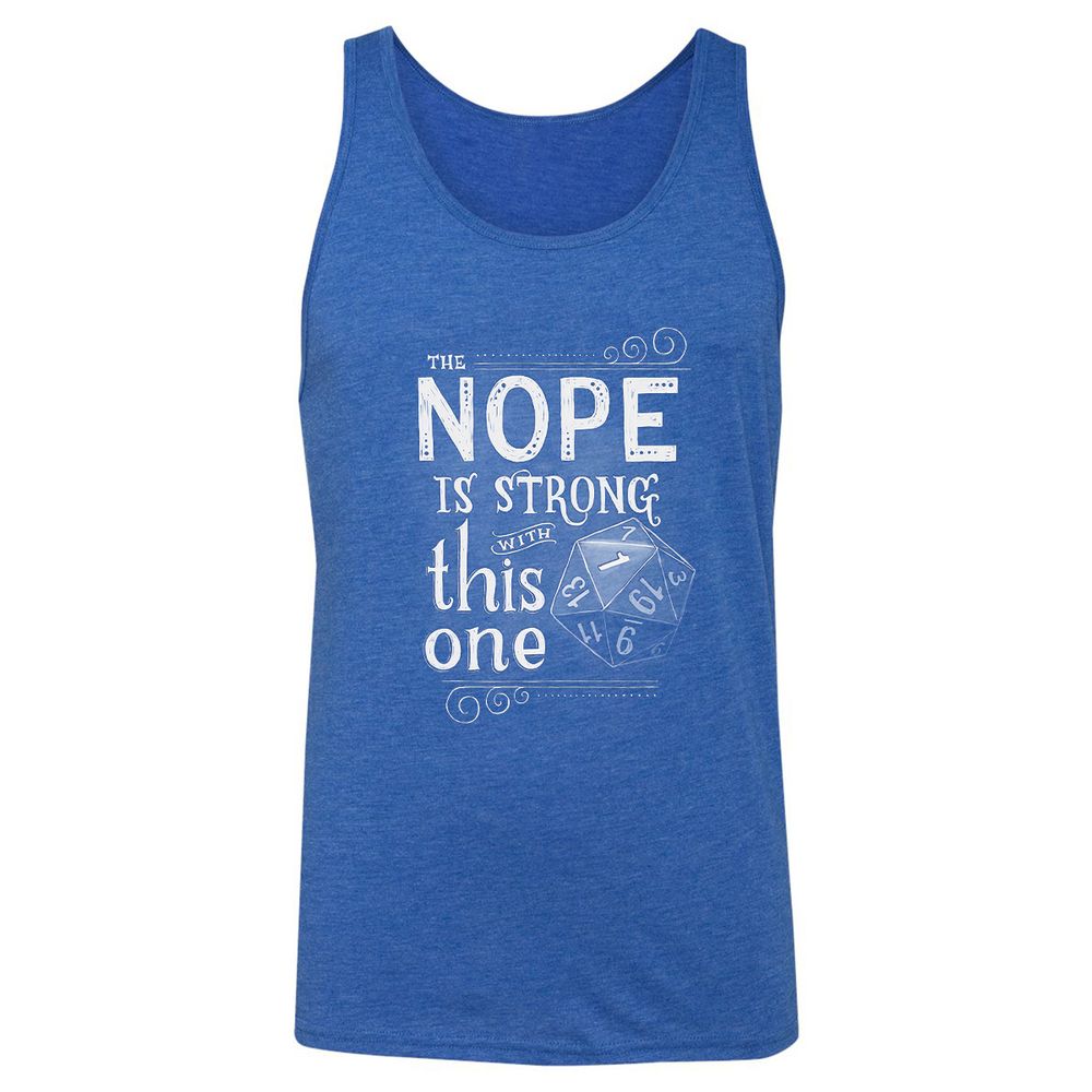 Unisex Jersey Tank - Y96HA5SC - True Royal Triblend - 12