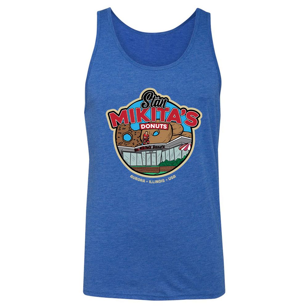 Unisex Jersey Tank - W7EVLSMB - True Royal Triblend - 12