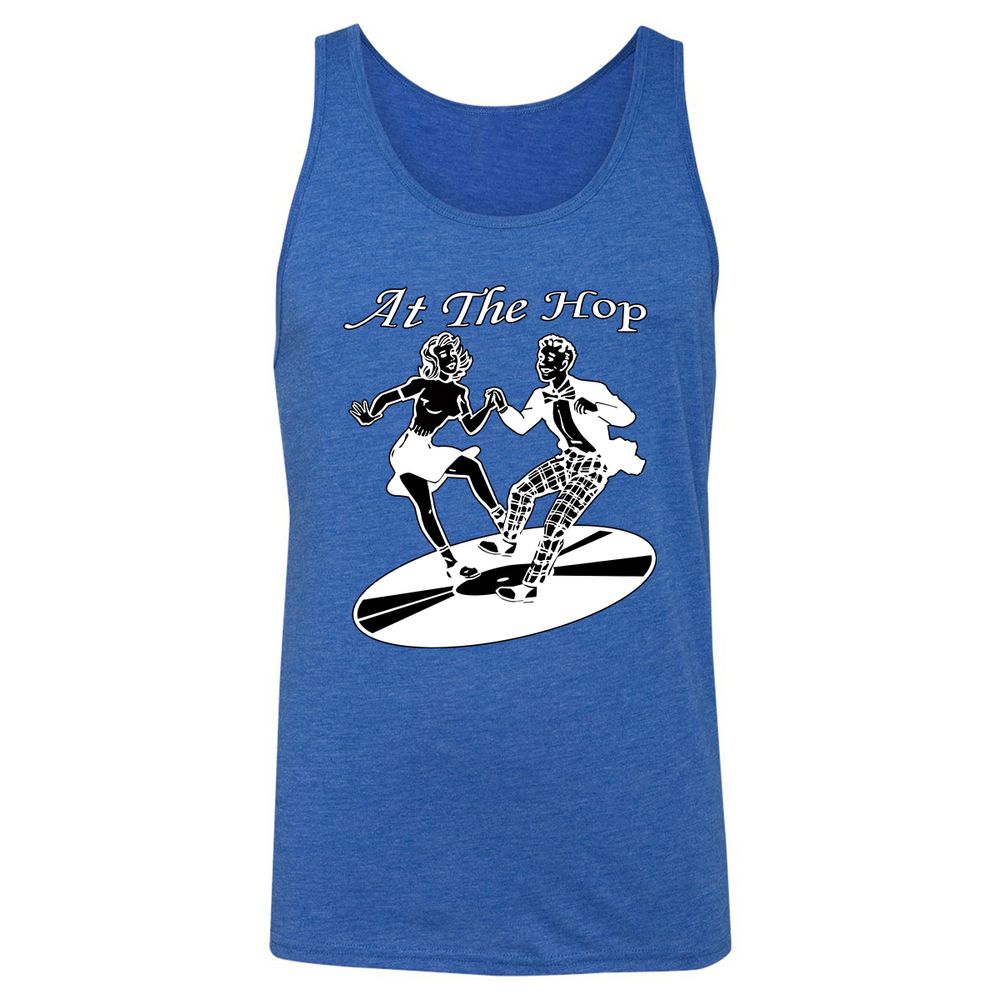 Unisex Jersey Tank - HJDVCTUK - True Royal Triblend - 12