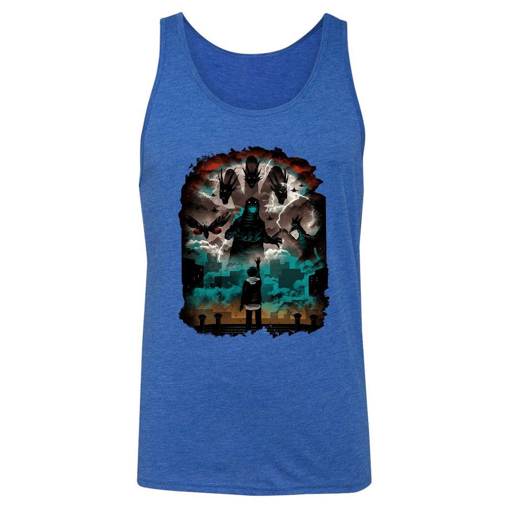 Unisex Jersey Tank - GD8Q72KK - True Royal Triblend - 12