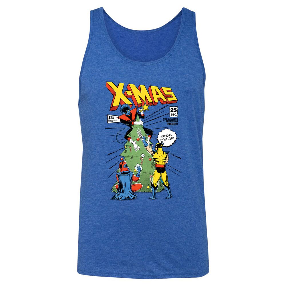 Unisex Jersey Tank - SA3VGLPS - True Royal Triblend - 12