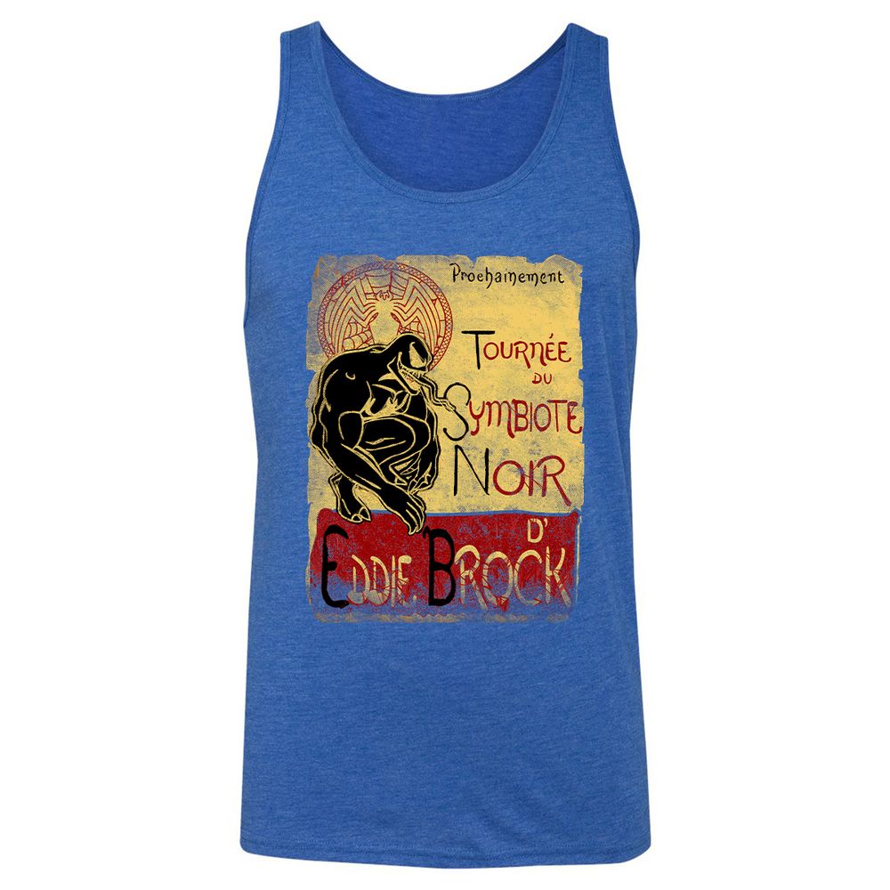Unisex Jersey Tank - SUREKCDY - True Royal Triblend - 12