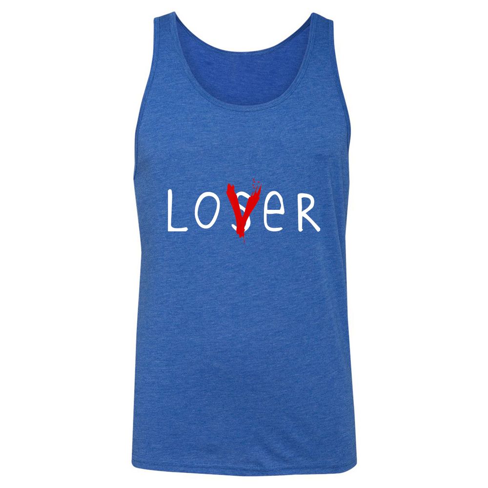 Unisex Jersey Tank - JYLVFQTF - True Royal Triblend - 12