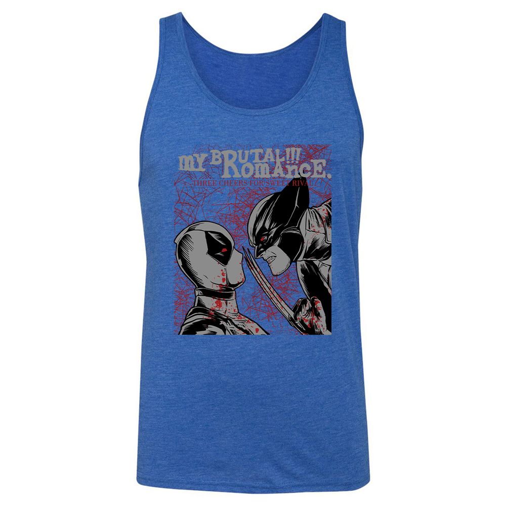 Unisex Jersey Tank - 94PKJM93 - True Royal Triblend - 12