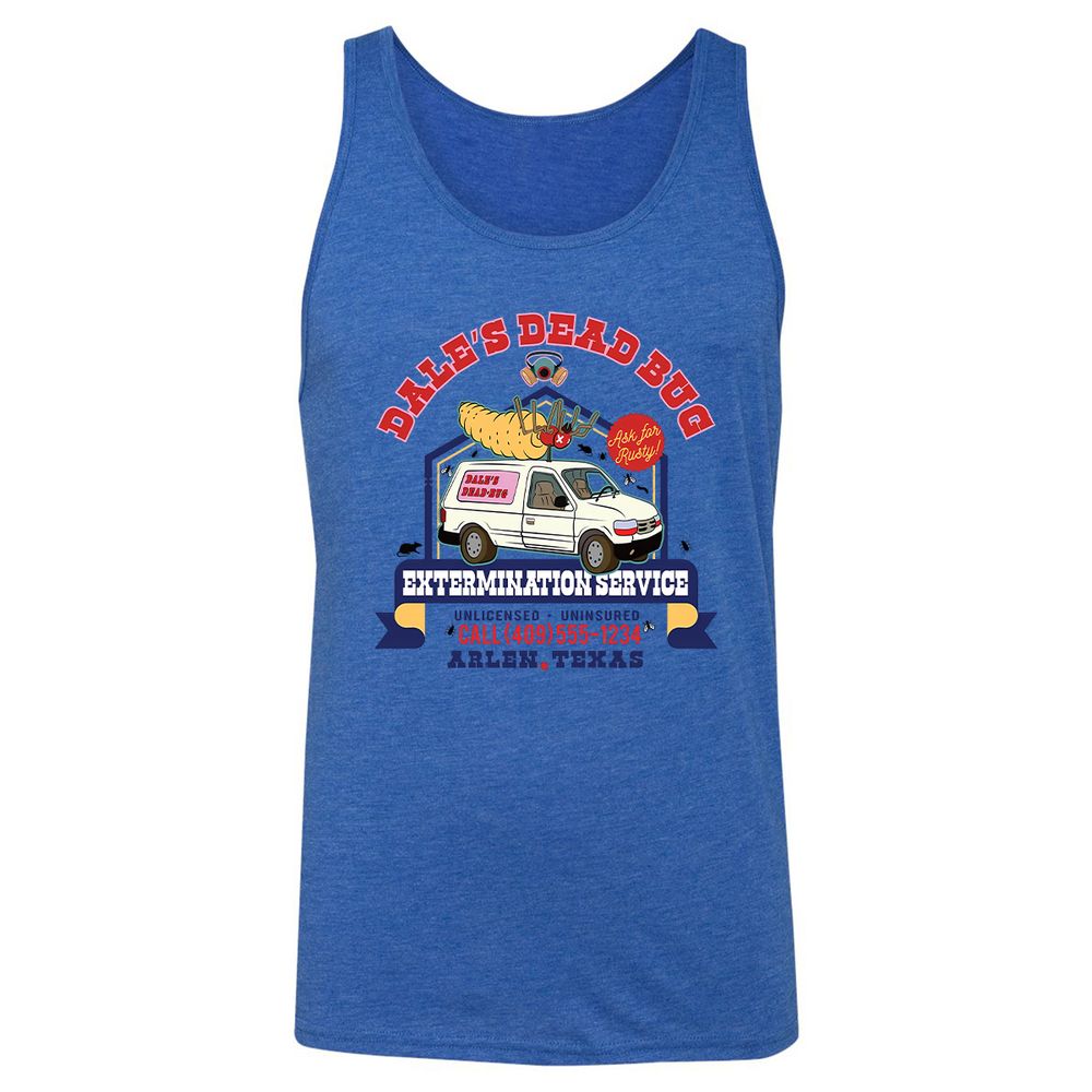 Unisex Jersey Tank - 6A4188JF - True Royal Triblend - 12