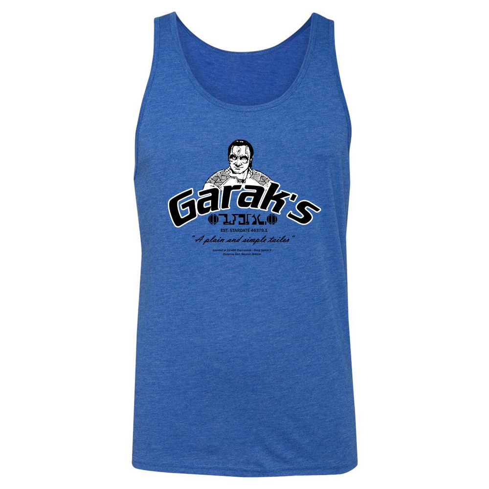 Unisex Jersey Tank - C5LMEMG5 - True Royal Triblend - 12