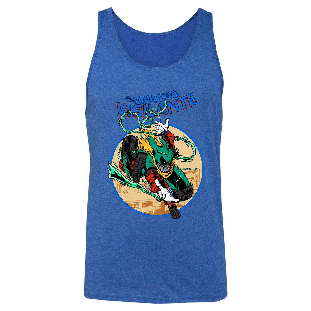 Unisex Jersey Tank - GHHTMGNZ - True Royal Triblend - 12