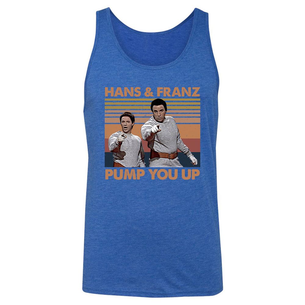 Unisex Jersey Tank - WQM1NGAT - True Royal Triblend - 12