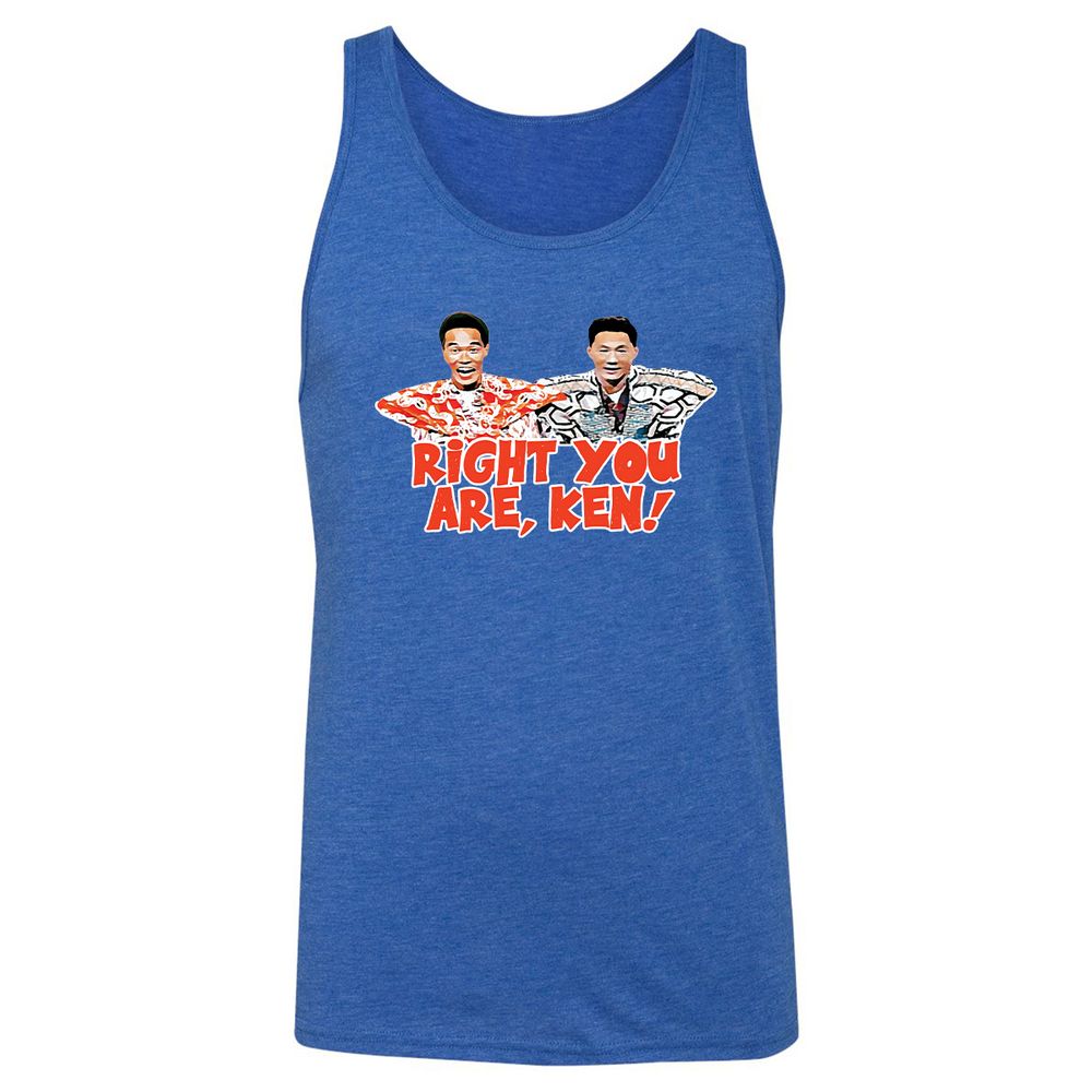 Unisex Jersey Tank - XBUZ44M9 - True Royal Triblend - 12