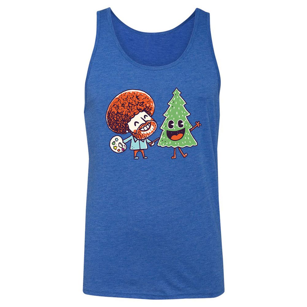 Unisex Jersey Tank - 64H51AMA - True Royal Triblend - 12