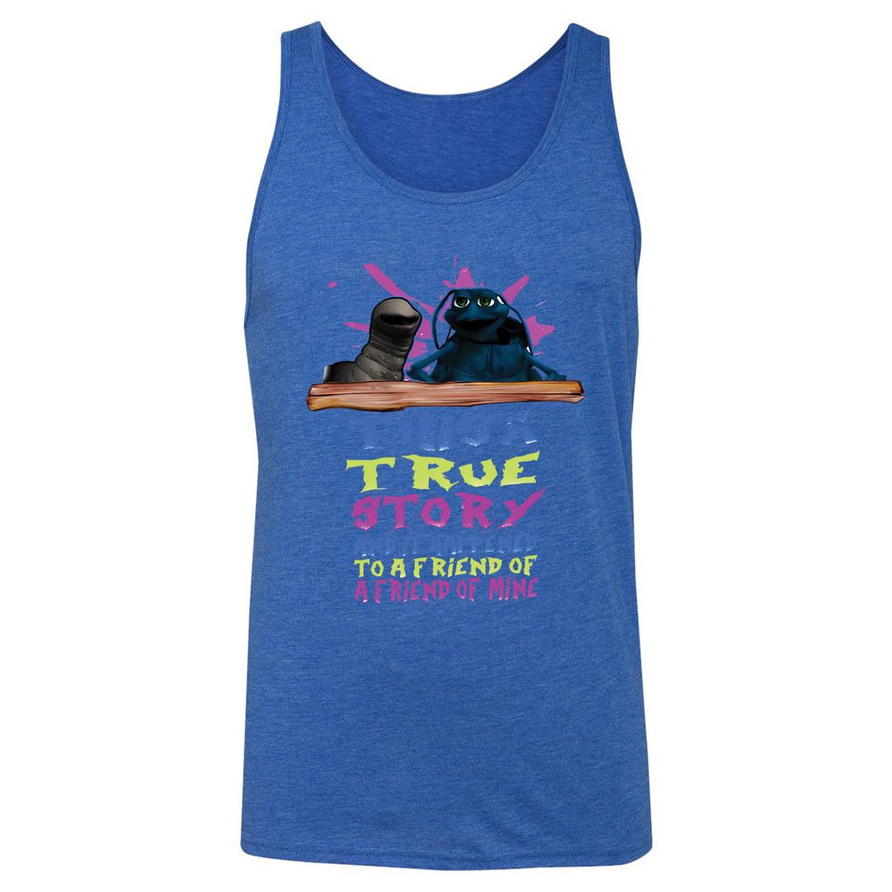 Unisex Jersey Tank - 6Q5248AN - True Royal Triblend - 12