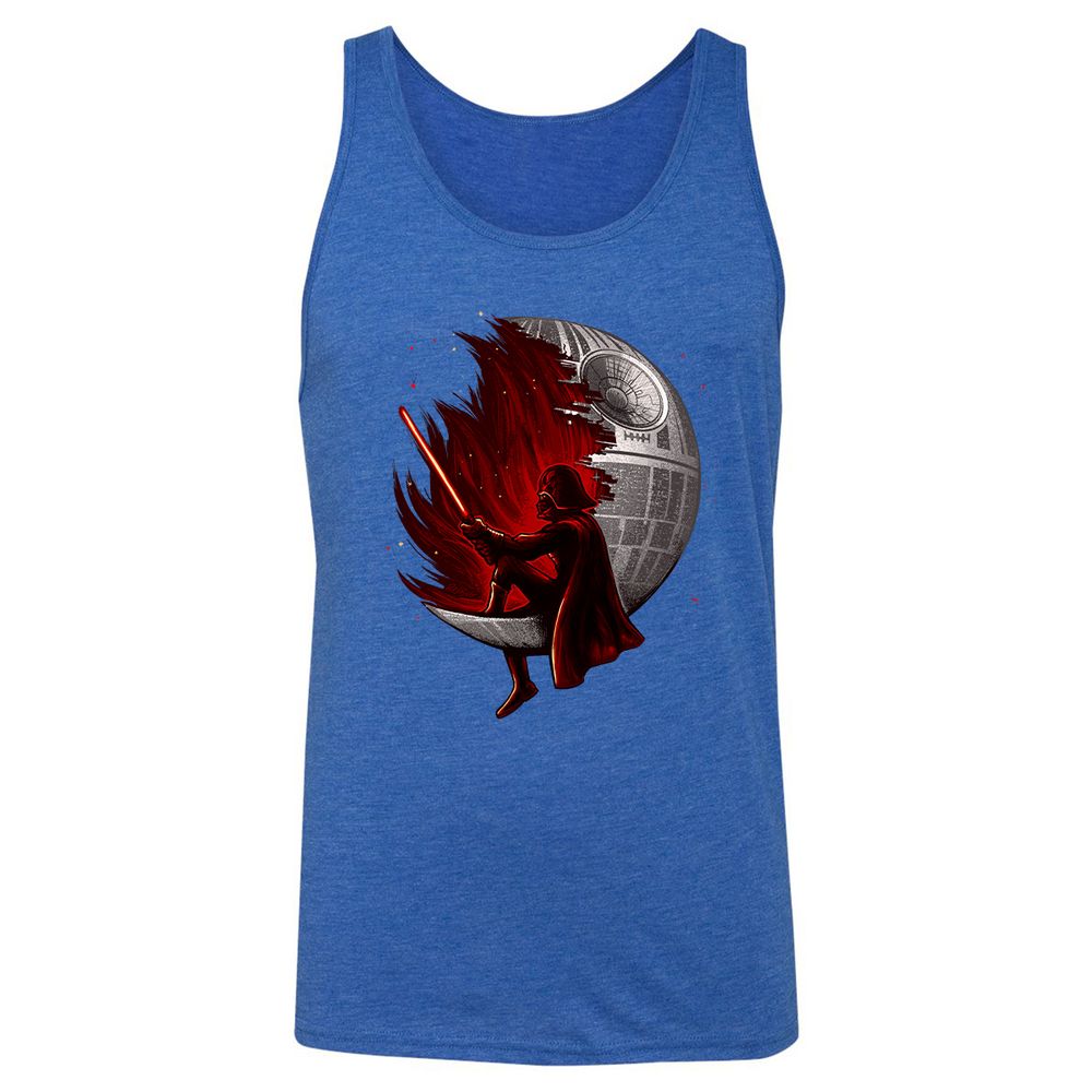 Unisex Jersey Tank - N59BQSGS - True Royal Triblend - 12