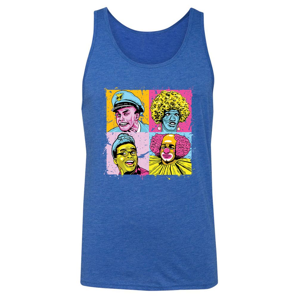 Unisex Jersey Tank - SJ9ZFFCC - True Royal Triblend - 12