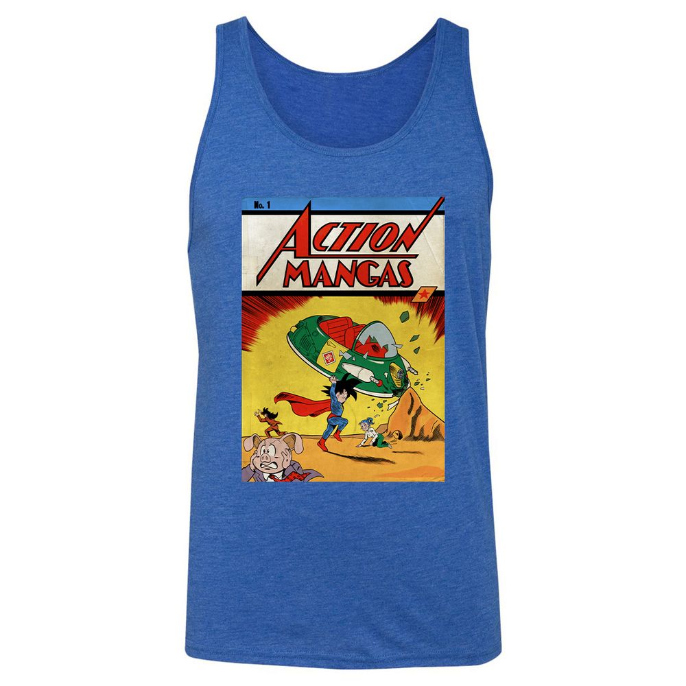 Unisex Jersey Tank - PF2T4JEC - True Royal Triblend - 12