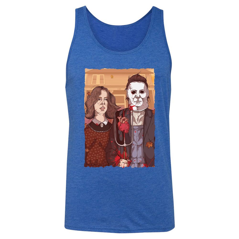 Unisex Jersey Tank - EML24Q8B - True Royal Triblend - 12