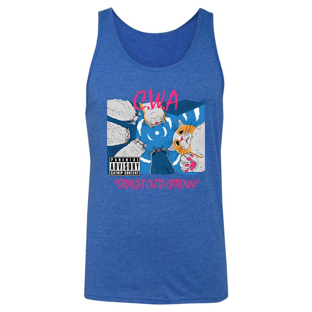 Unisex Jersey Tank - Y3L2WJUG - True Royal Triblend - 12