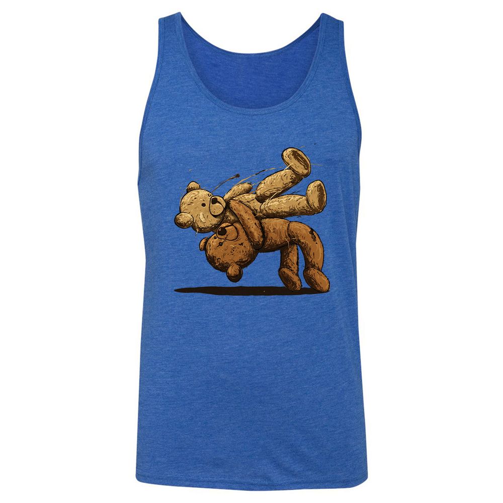Unisex Jersey Tank - 6F5Q3T7R - True Royal Triblend - 12
