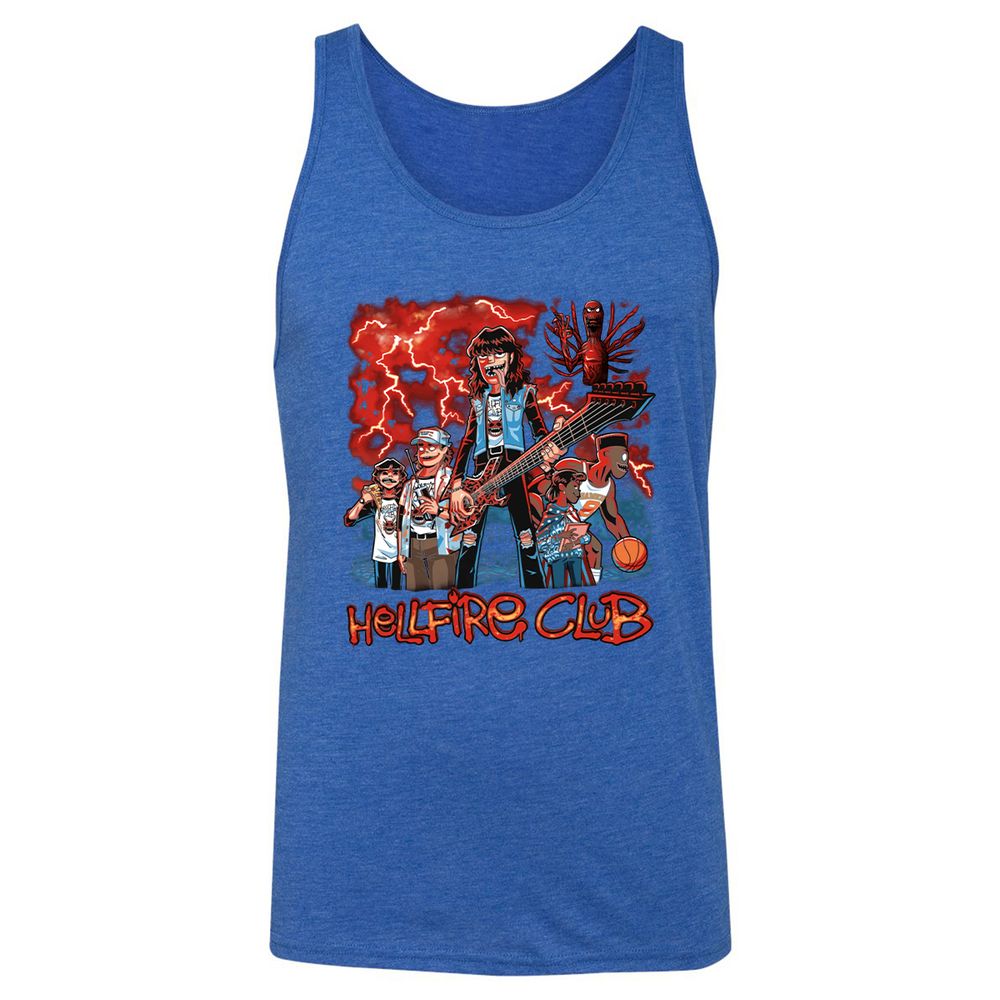 Unisex Jersey Tank - J2SRV2UJ - True Royal Triblend - 12