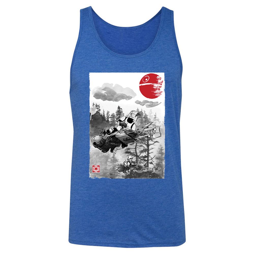 Unisex Jersey Tank - 3DHGG9D5 - True Royal Triblend - 12