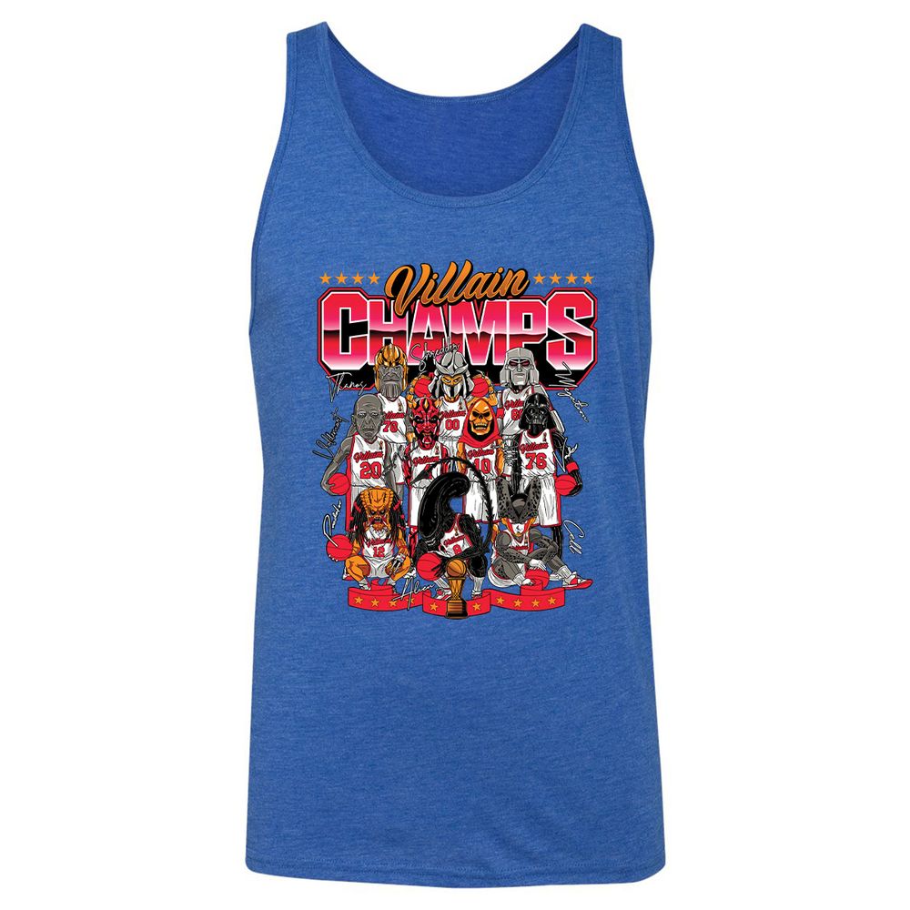 Unisex Jersey Tank - 155UCAJR - True Royal Triblend - 12