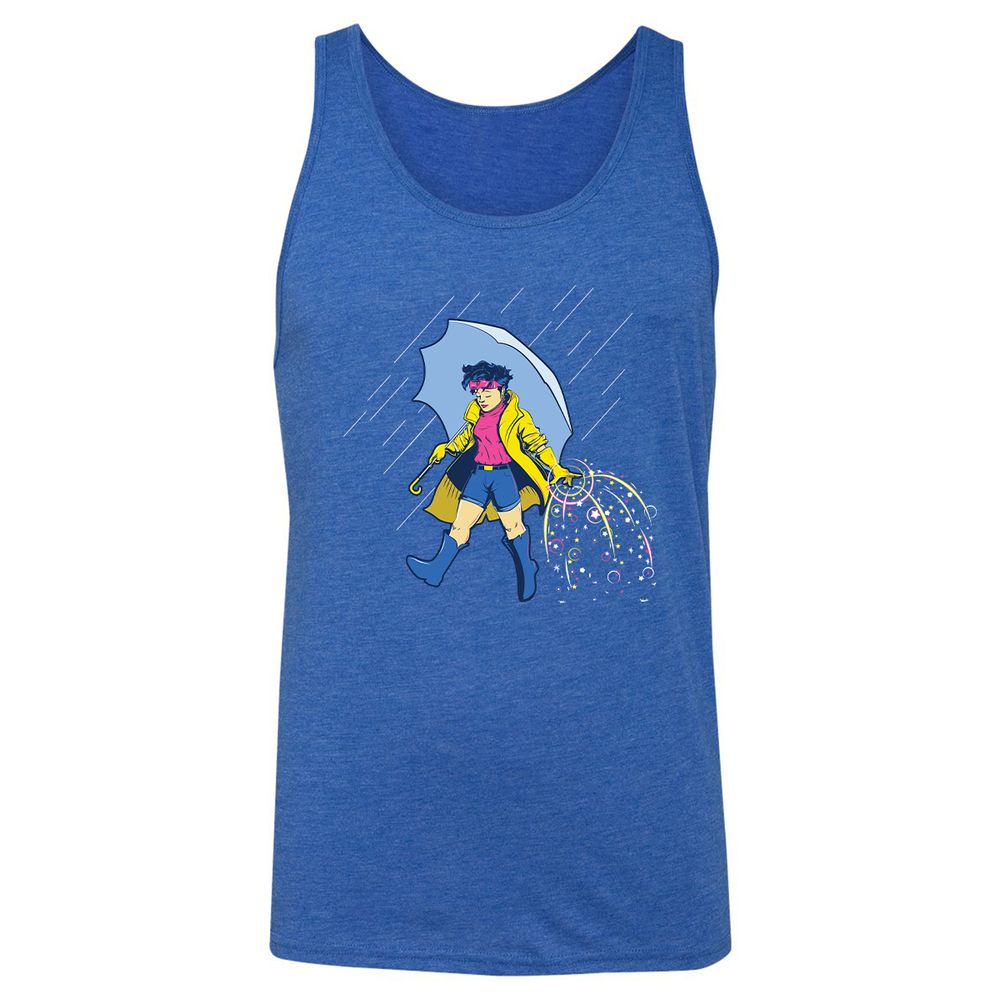 Unisex Jersey Tank - XZW1KURQ - True Royal Triblend - 12